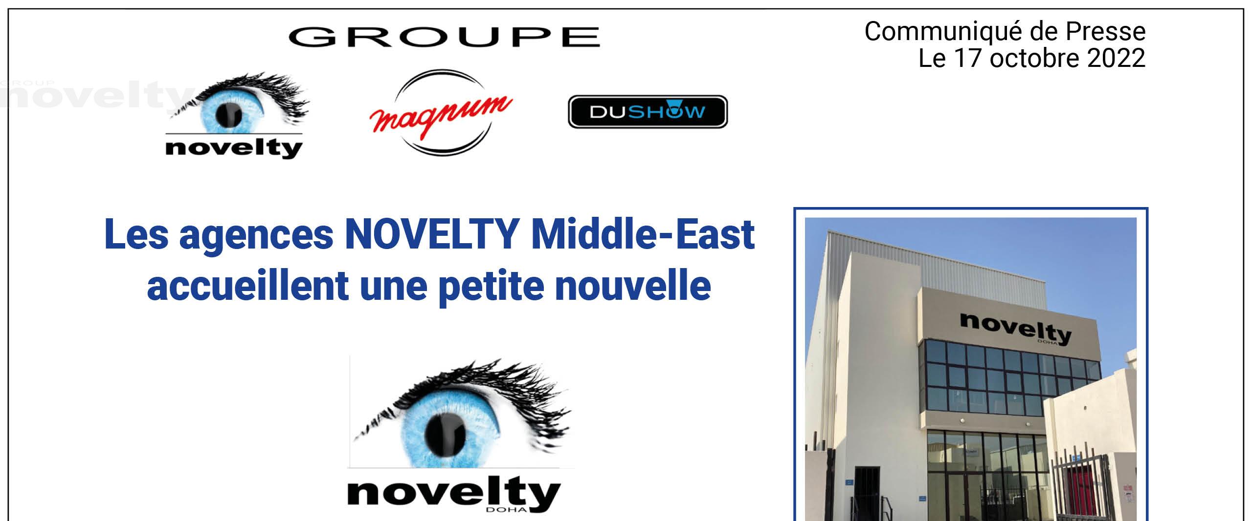 Visuel Opening of Novelty Doha Agency