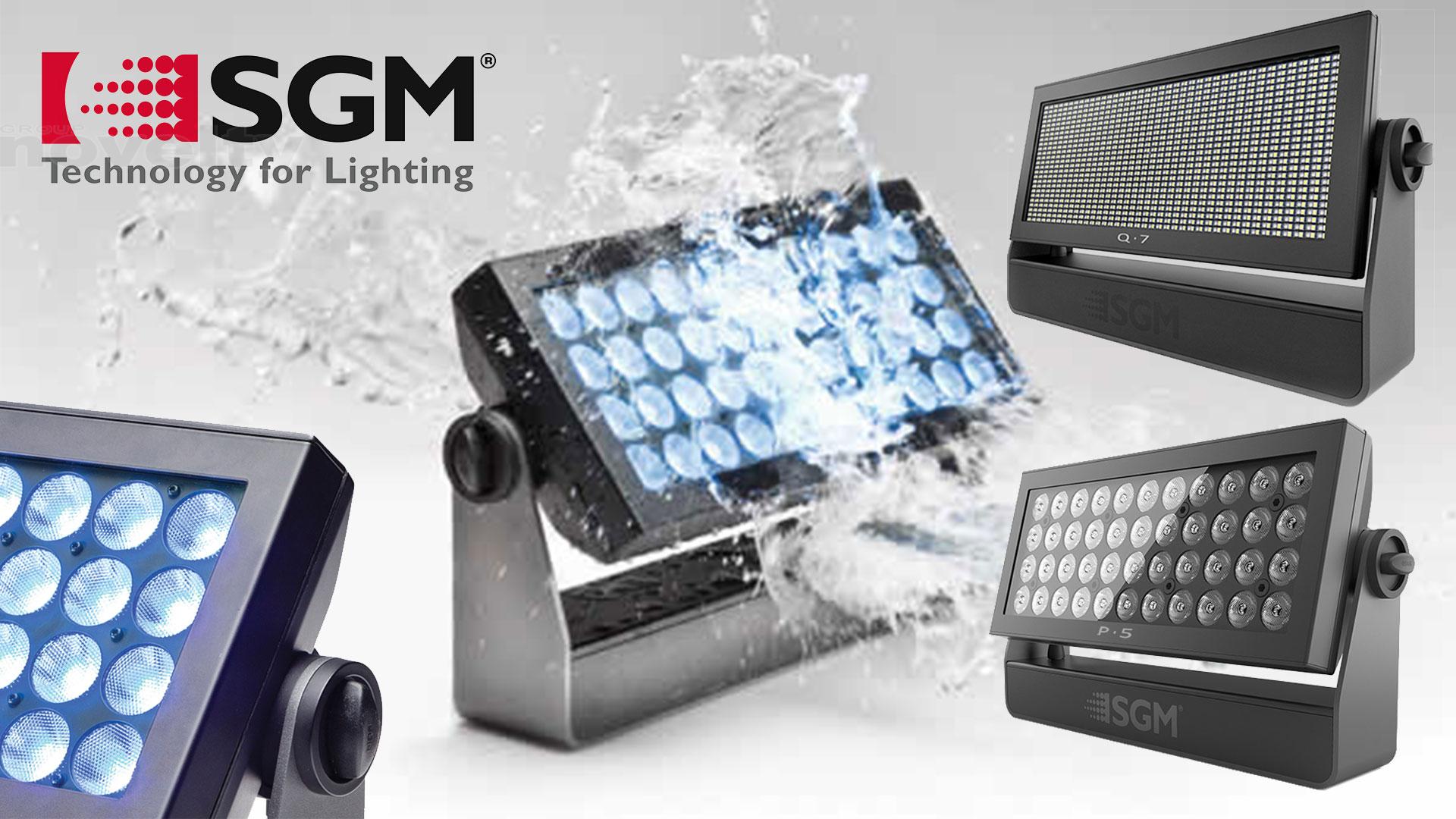 Visuel Des Wash Light LED étanche, P-5 par SGM